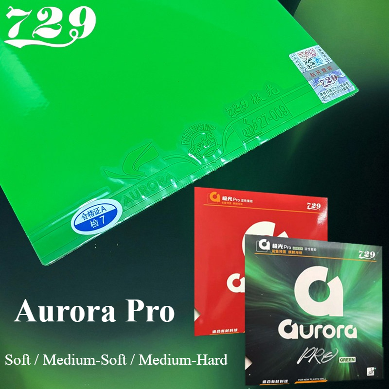 Table Tennis Association - 729 Friendship Aurora Pro Green Karet