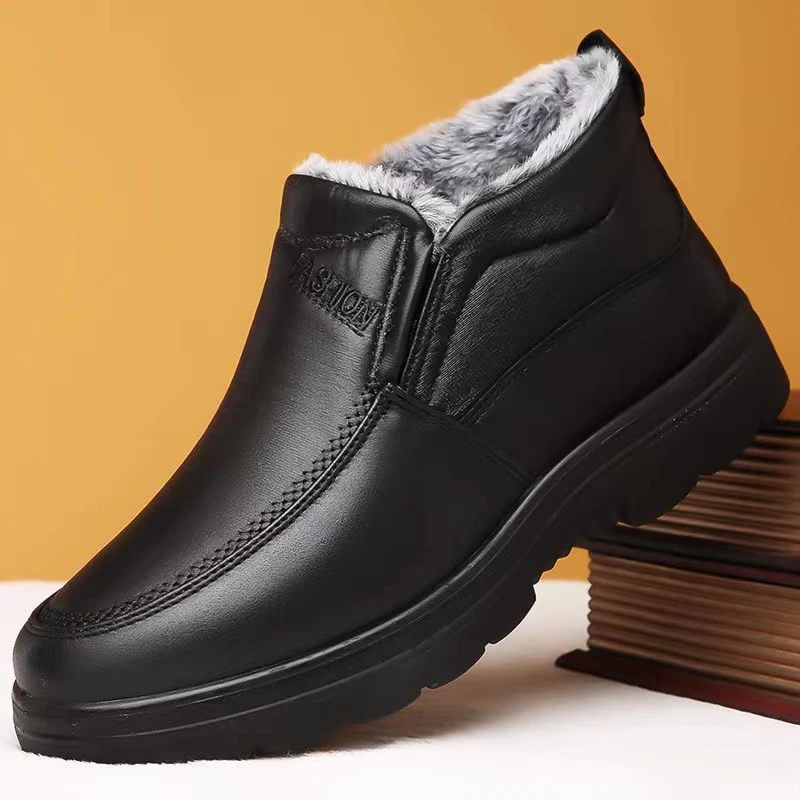 Anti Loop Rubber - Zapatos sepatu bot pendek untuk pria,
