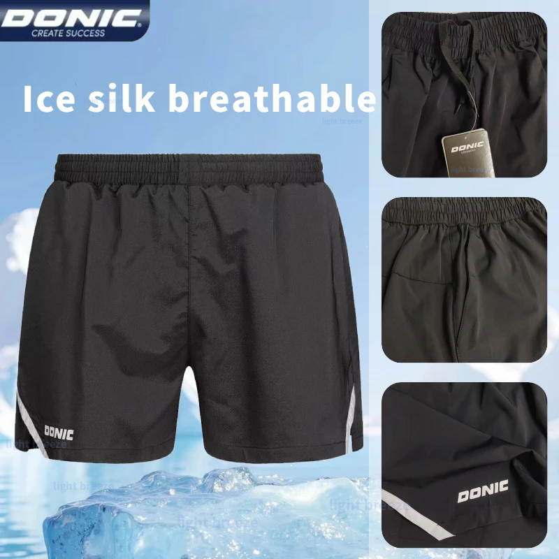 Table Tennis Jacket - Donic Celana Pendek Tenis Meja Pria