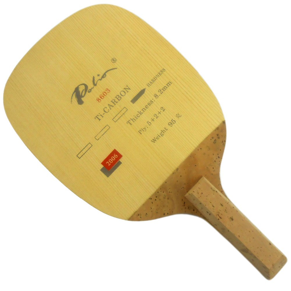 Table Tennis Forehand - PALIO raket tenis meja, 8603 karbon