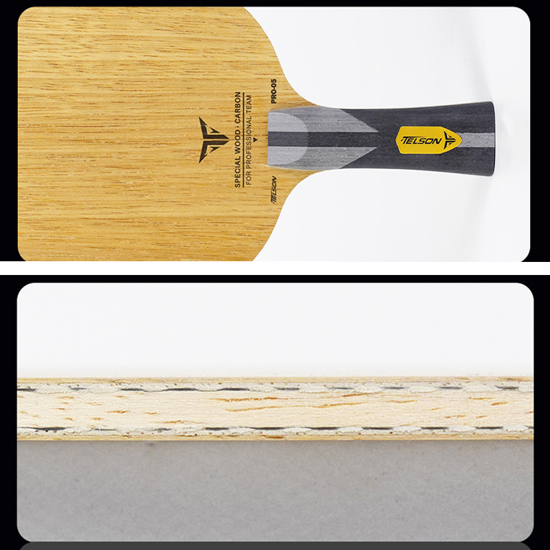 LOKI TELSON PRO-05 Pisau Tenis - Table Tennis Paddles ulasan dan harga