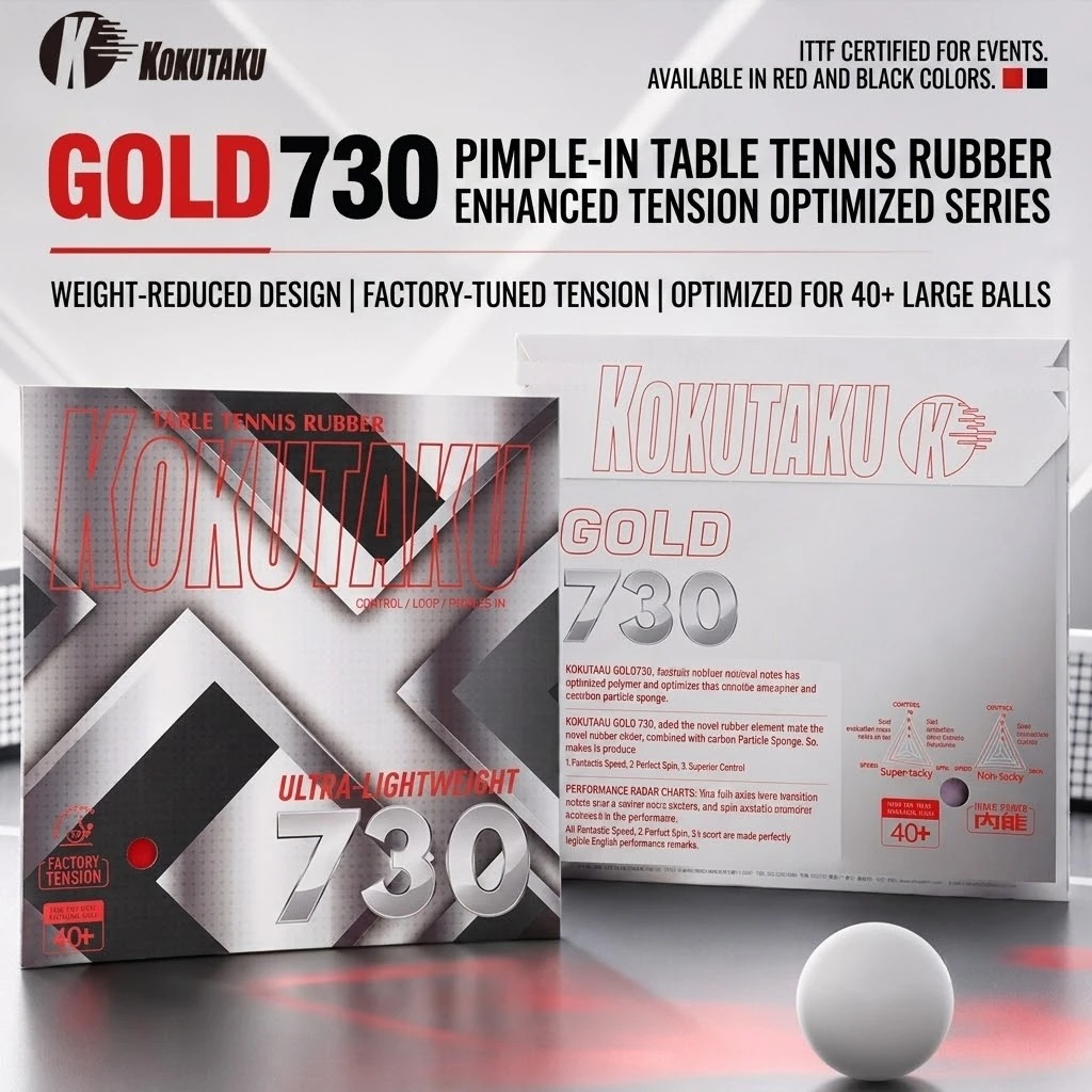 Karet Raket Tenis Meja Kokutak - Table Tennis Association ulasan dan harga