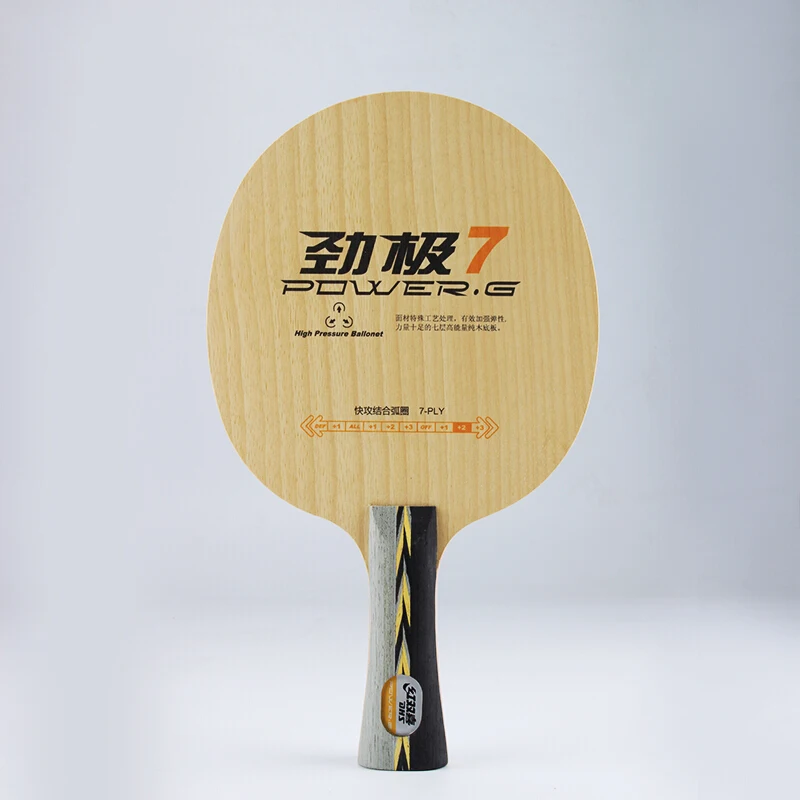 Blade Tenis Meja DHS POWER G7  - Table Tennis Forehand ulasan dan harga