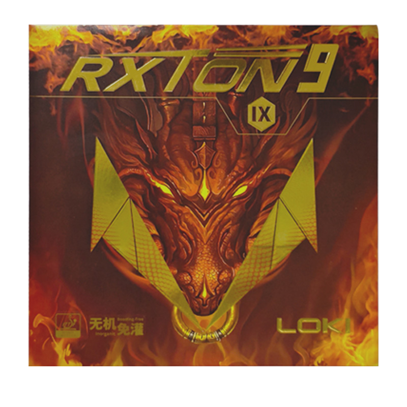 LOKI RXTON 9 Karet Tenis Meja  - Table Tennis Association ulasan dan harga
