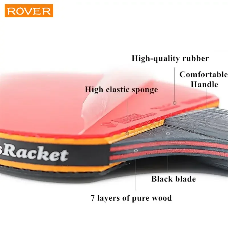 Raket Tenis Meja Bintang 5/6 2 - Table Tennis History ulasan dan harga