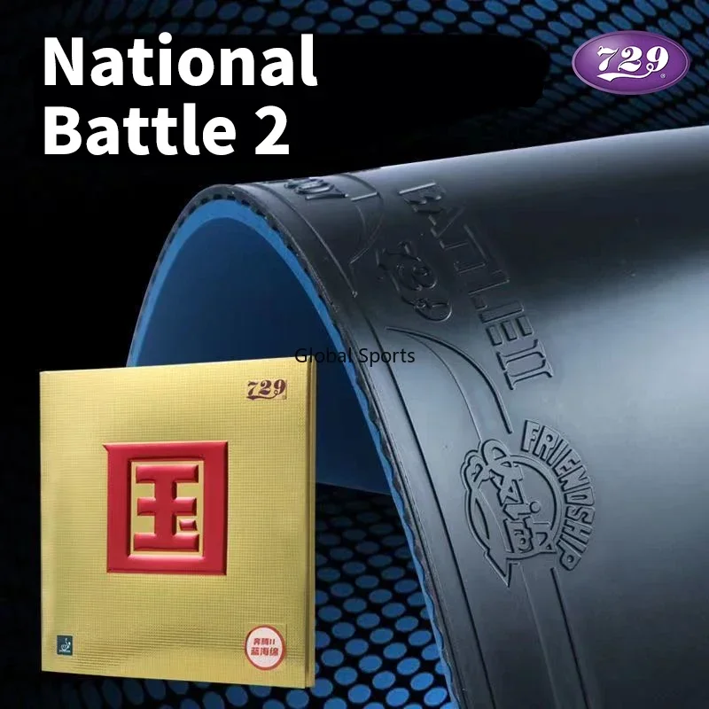 Original 729 BATTLE 2 NATIONAL - Table Tennis Association ulasan dan harga