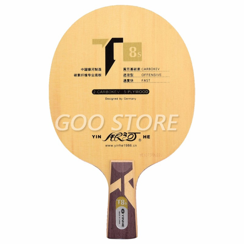 Yinhe Galaxy T-8S T8S Pisau Te - Table Tennis Forehand ulasan dan harga
