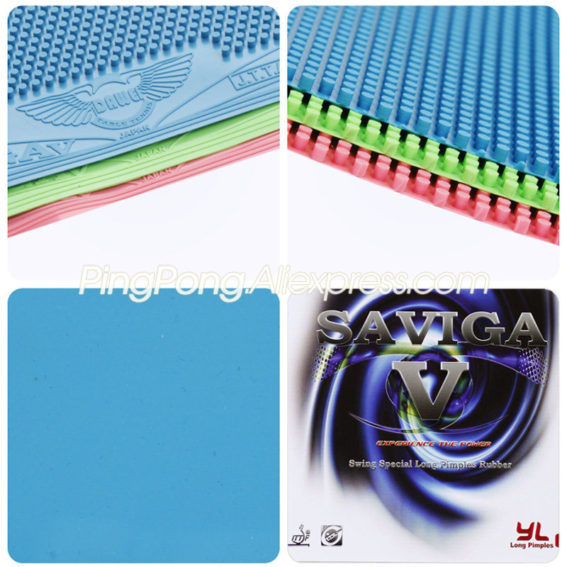 DAWEI aviga V Pips-karet tenis - Table Tennis Forehand ulasan dan harga