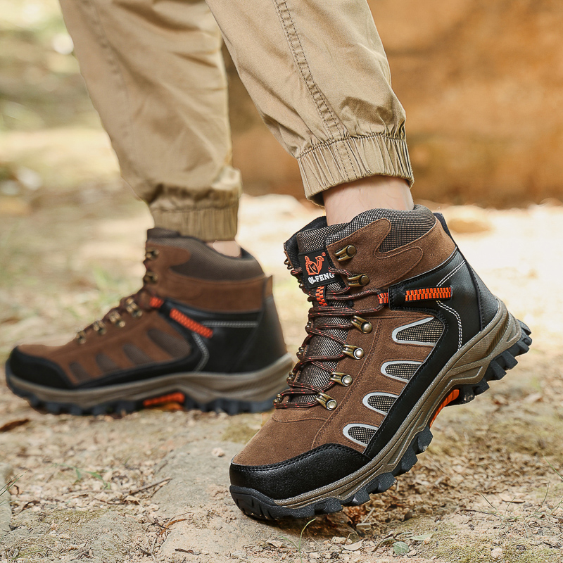 Sepatu Bot Tinggi Pria Ukuran  - Anti Loop Rubber ulasan dan harga