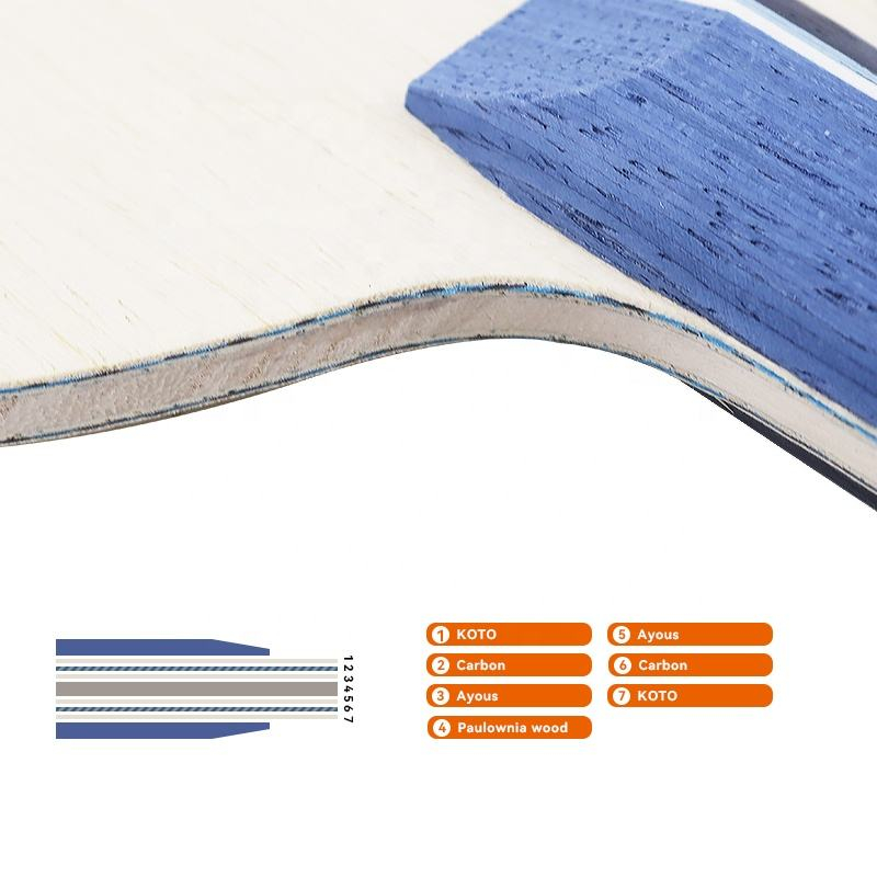 1 Buah Pisau Tenis Meja Serat  - Table Tennis Paddles ulasan dan harga