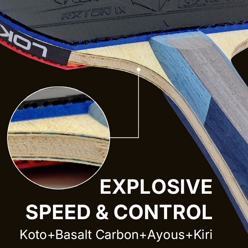 Raket Tenis Meja LOKI ALL STAR - Table Tennis League ulasan dan harga
