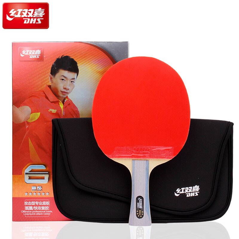 Raket Tenis Meja DHS 6 Bintang - Table Tennis History ulasan dan harga