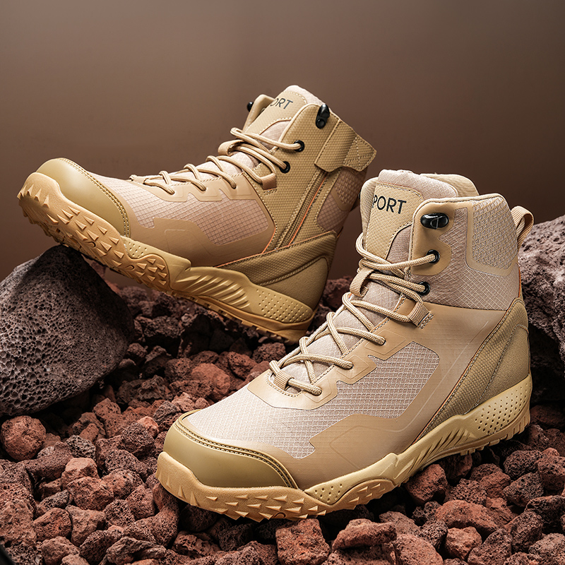 Sepatu Bot Taktis Baru Pria Se - Anti Loop Rubber ulasan dan harga