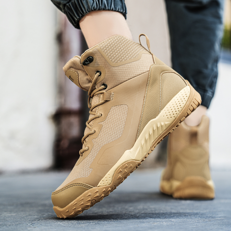 Sepatu Bot Taktis Baru Pria Se - Anti Loop Rubber ulasan dan harga